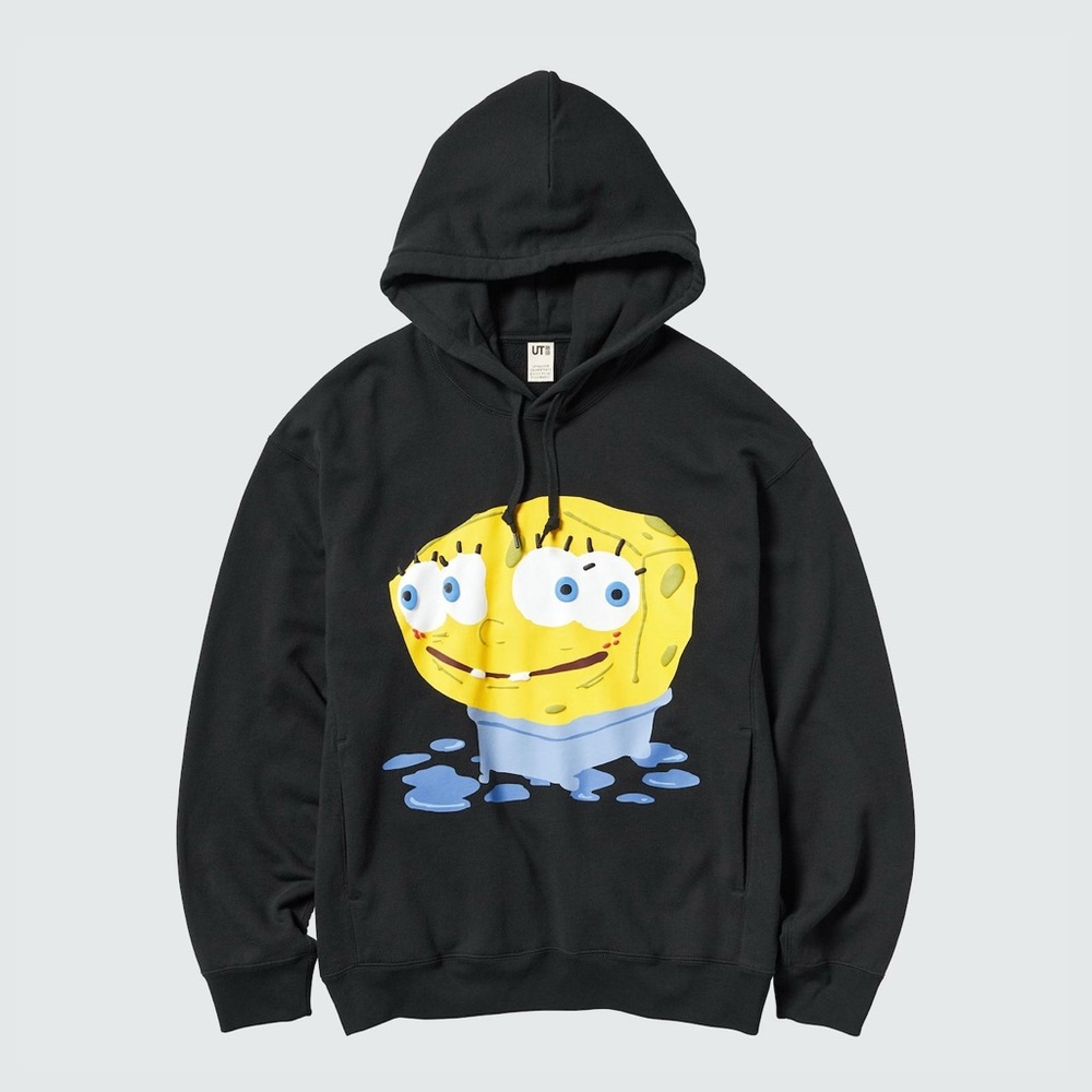 UNQILO Black SpongeBob Hoodie